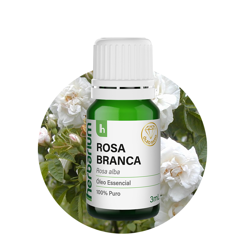 Óleo Essencial de Rosa Branca 3ml