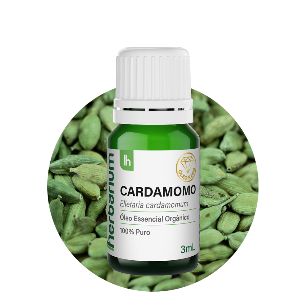 Óleo Essencial de Cardamomo Orgânico 3ml