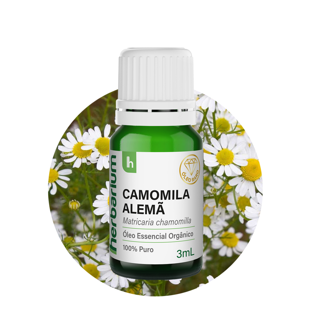Óleo Essencial de Camomila Alemã Orgânico 3ml