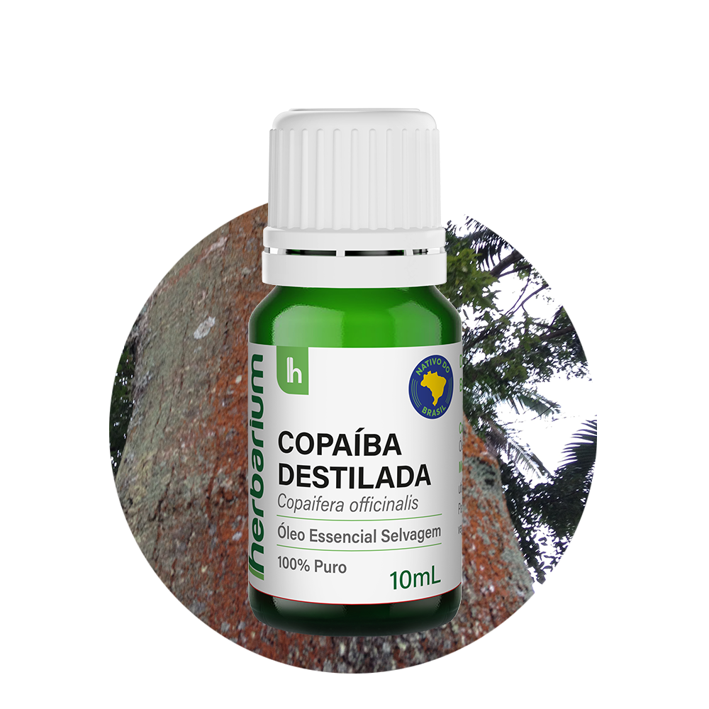 Óleo Essencial de Copaíba Destilada Selvagem 10ml