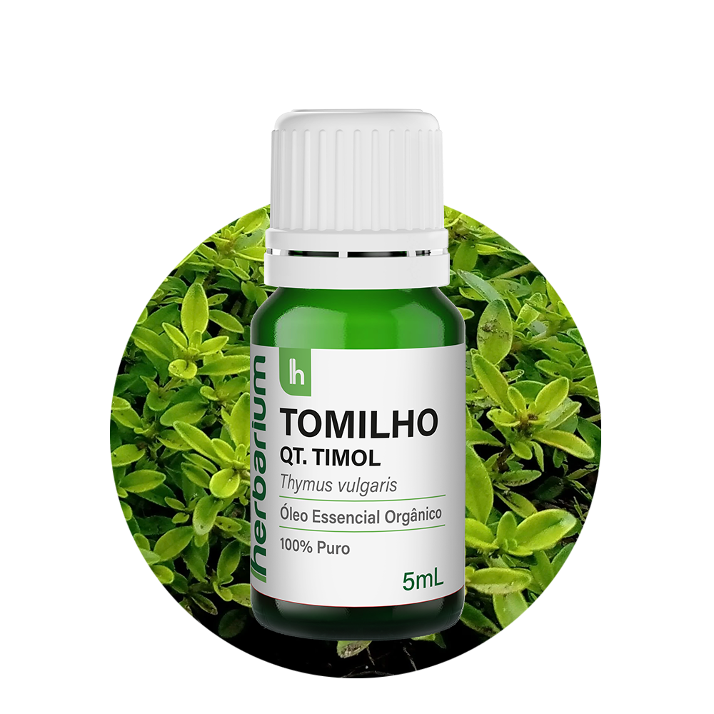 Óleo Essencial de Tomilho qt. Timol Orgânico 5ml