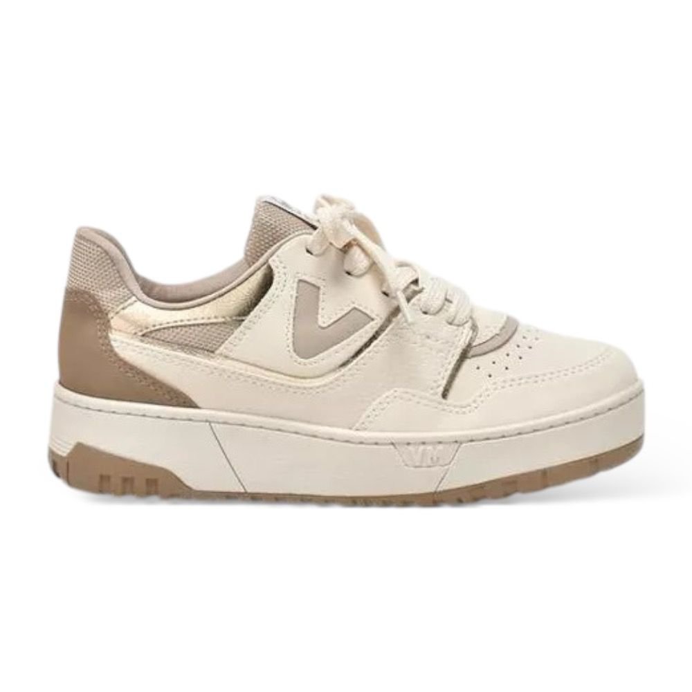 Tênis Casual Feminino Via Marte Flatform 042-017 Marfim 2