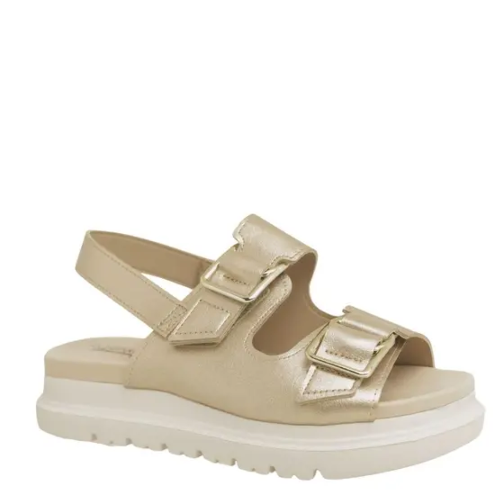 Sandália UltraConforto Modare Feminino 7200.102 Dourado Dourado 2