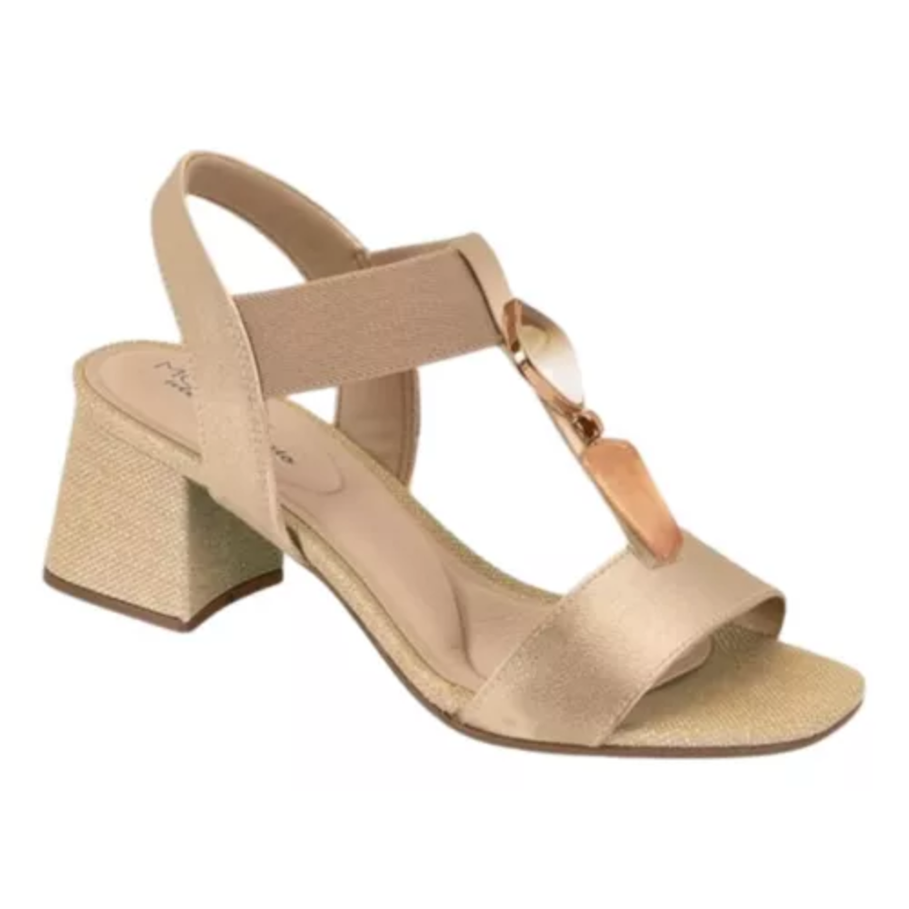 Sandalia Feminina Salto Bloco Medio Modare 7172.113