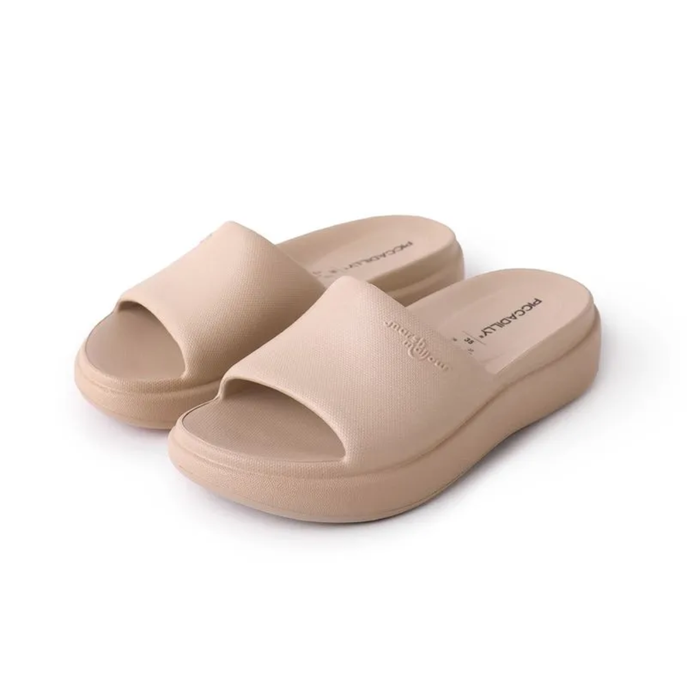 Chinelo Piccadilly Marshmallow Super Leve Nuvem 238003 Conforto Nude 2