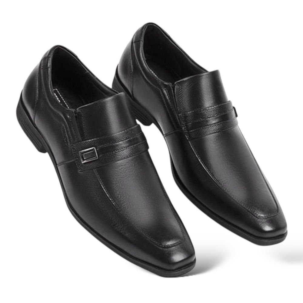 Sapato Ferracini London Masculino 4462-28G Preto Preto 2