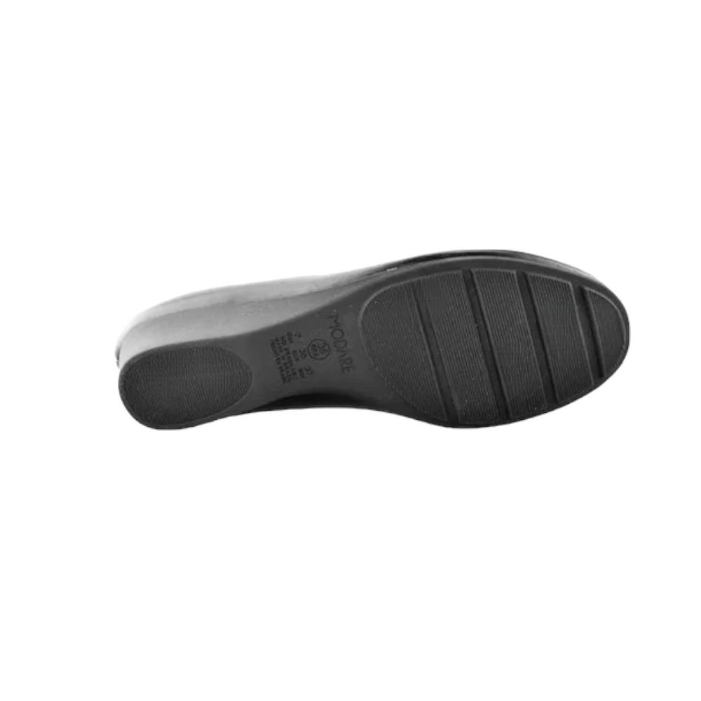 Sapato Feminino  Anabela Modare Conforto  7014 Preto Preto 5