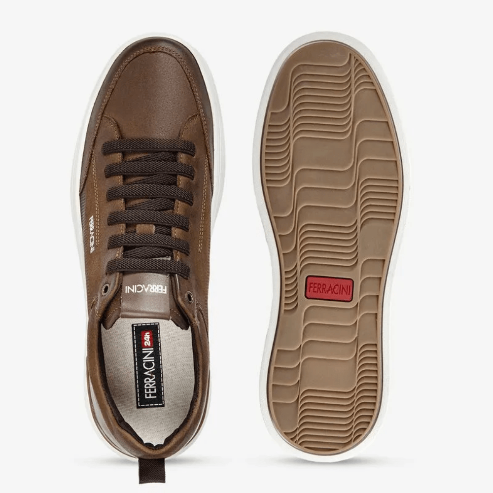 Sapatênis Ferracini Gold Masculino 2074F Chocolate Chocolate 5