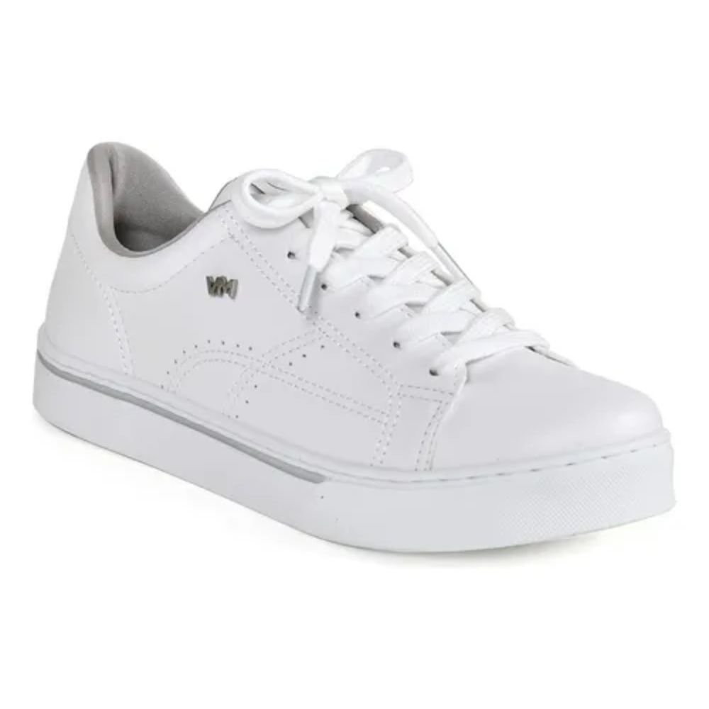 Tenis Casual Feminino Via Marte Branco Casual 016-008 Branco 2