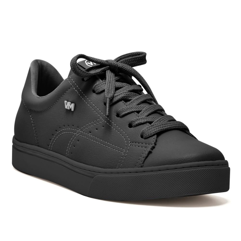 Tenis Casual Feminino Via Marte Preto Casual 016-008-05