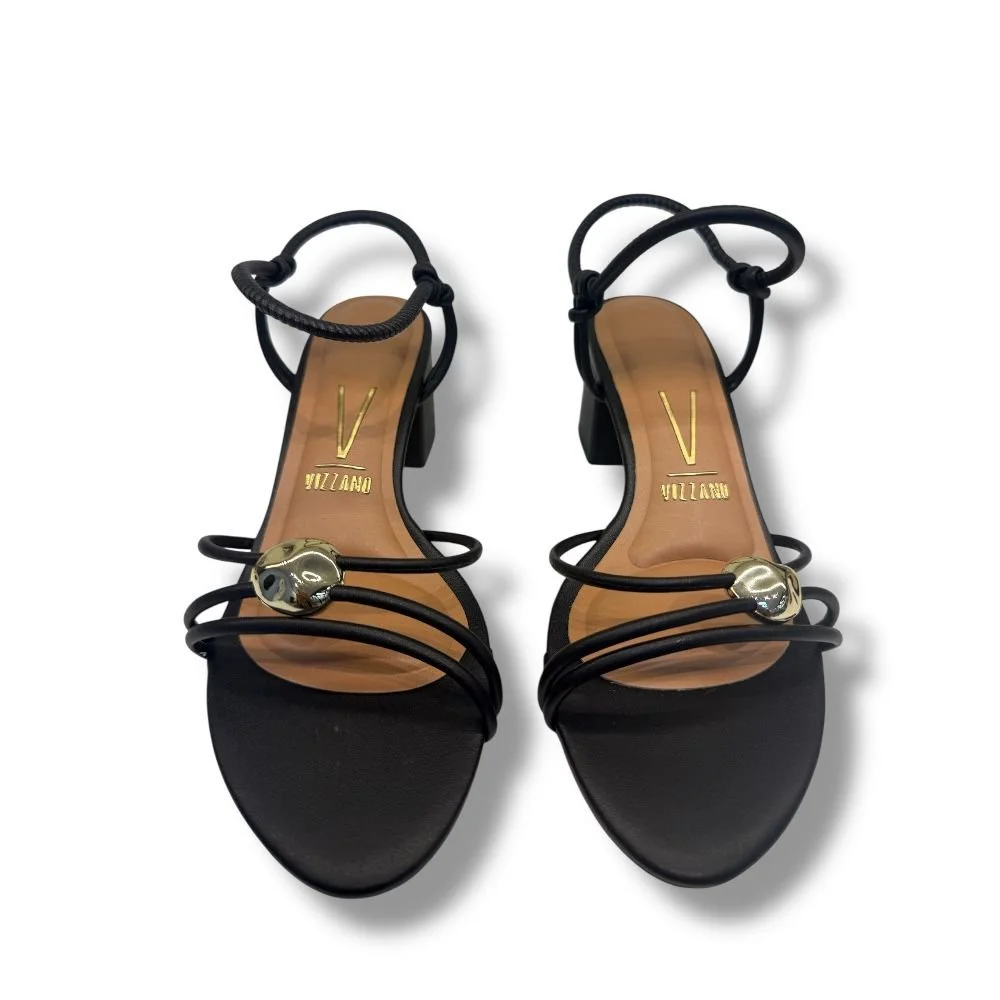 Sandália Vizzano De Salto Bloco Preto 6291.1192 Preto 5