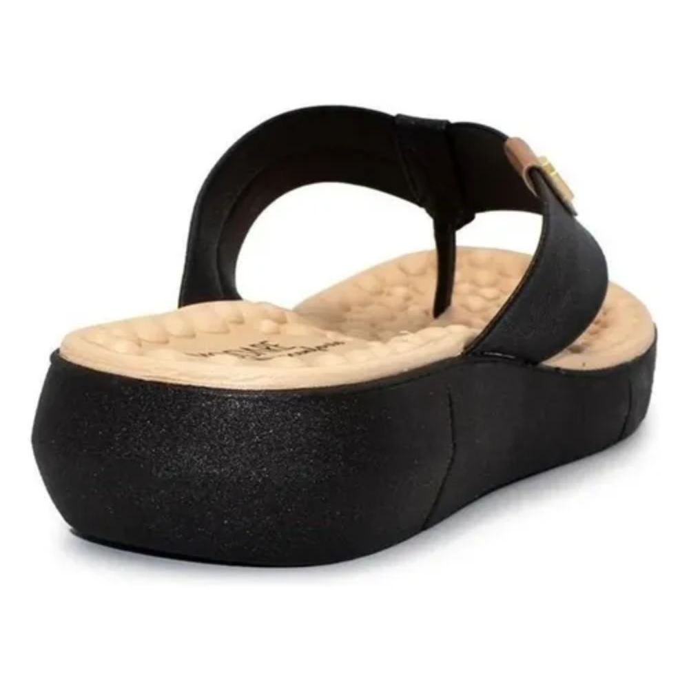 Tamanco Chinelo Modare Feminino 7142.106 Preto 3