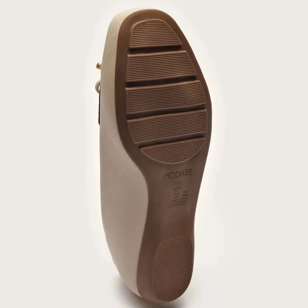 Sapato Mocassim Modare Feminino Nude 7016.461 Bege 5