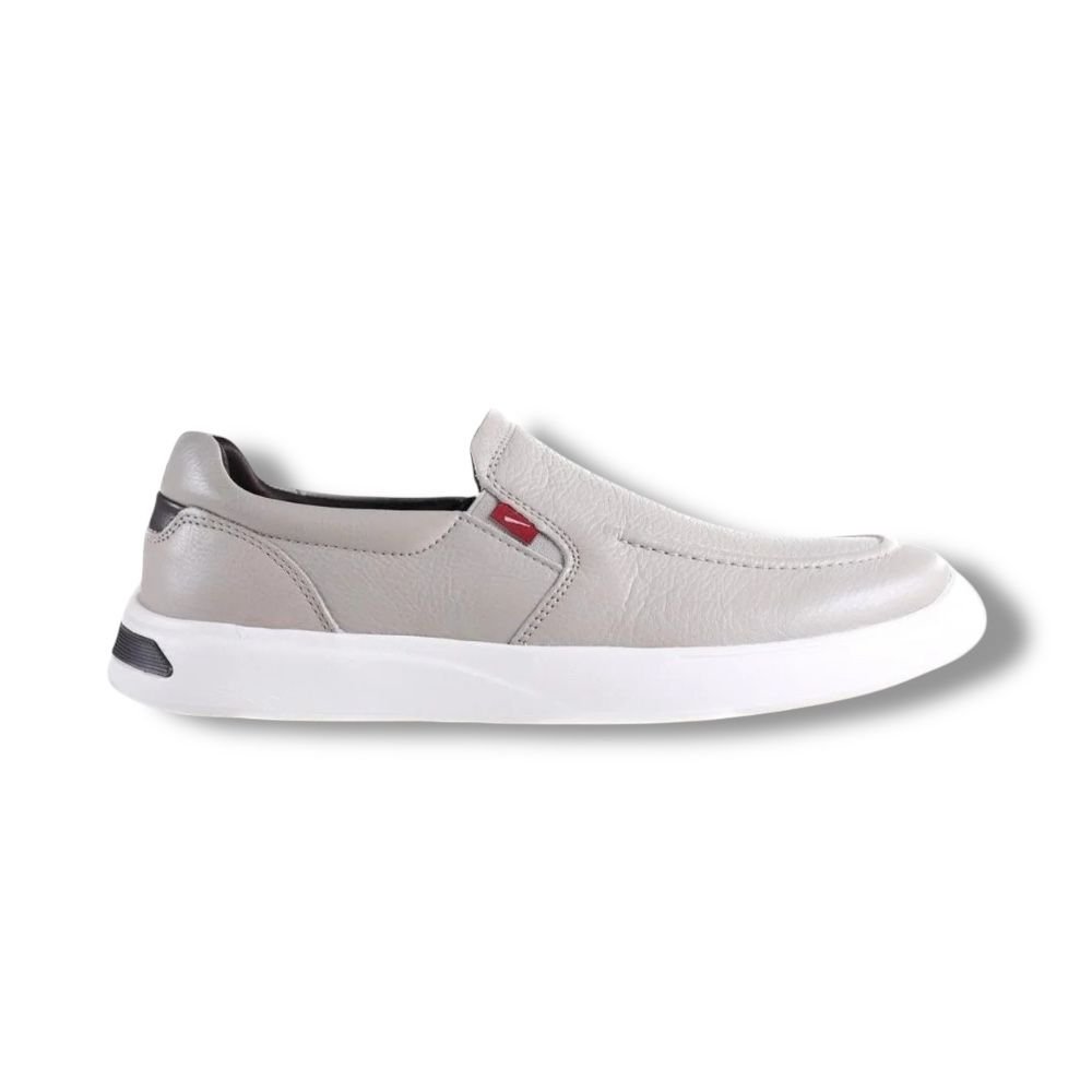 Sapato Masculino Slip Mocassim Ferracini Buzios 8960-652b Cinza 1