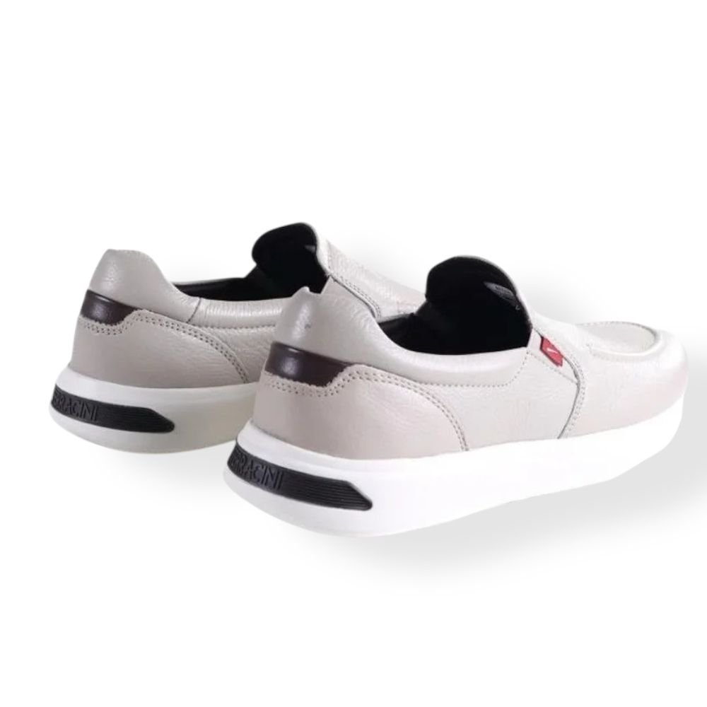 Sapato Masculino Slip Mocassim Ferracini Buzios 8960-652b Cinza 4