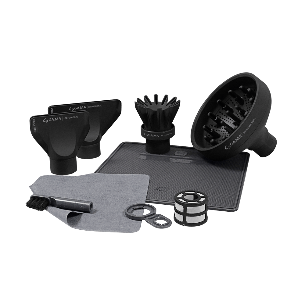 Kit Secador iQ3 Black e Modelador Salon Curl 38mm 127V 4