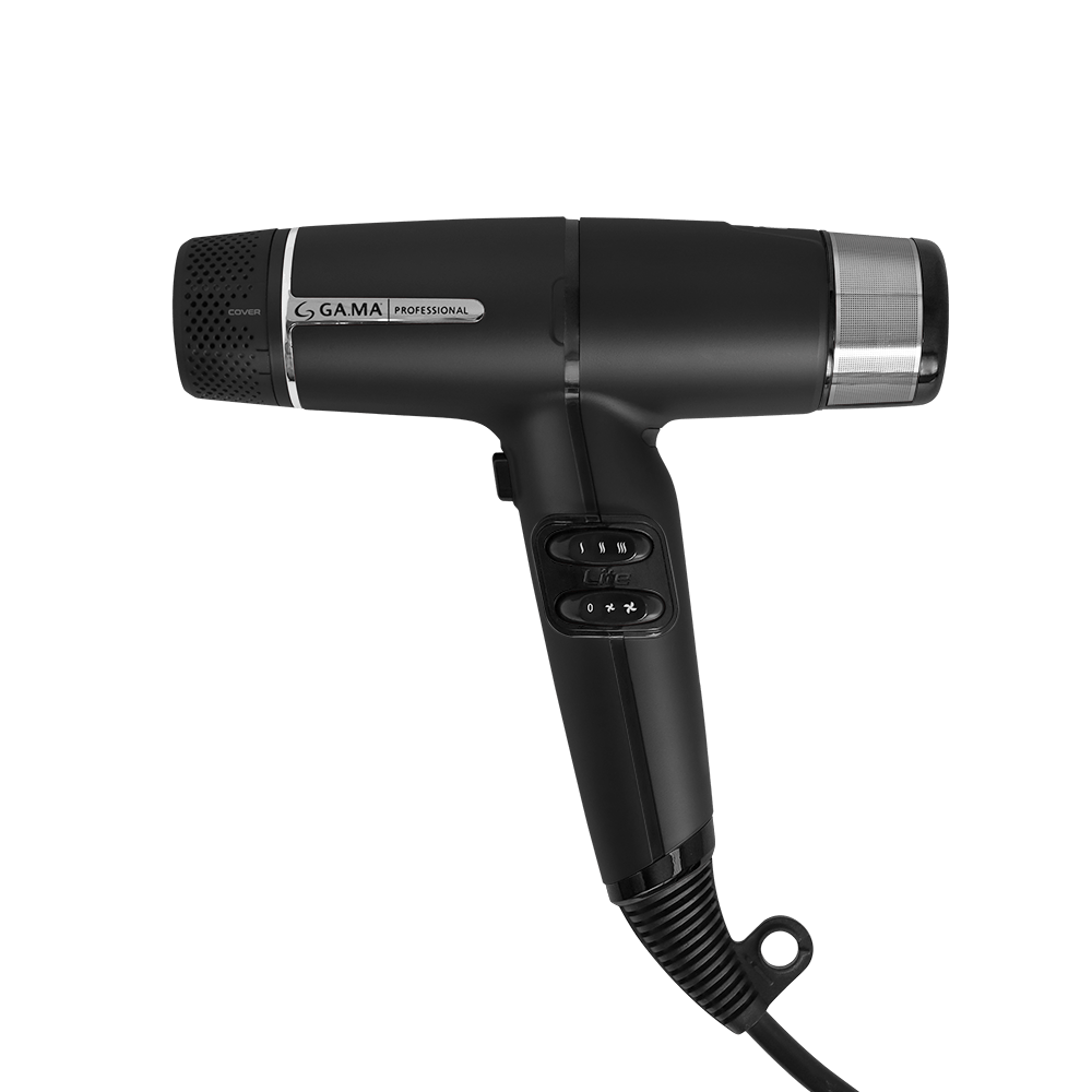 Kit Secador iQ Lite Black e Modelador Salon Curl 25mm 127V 2