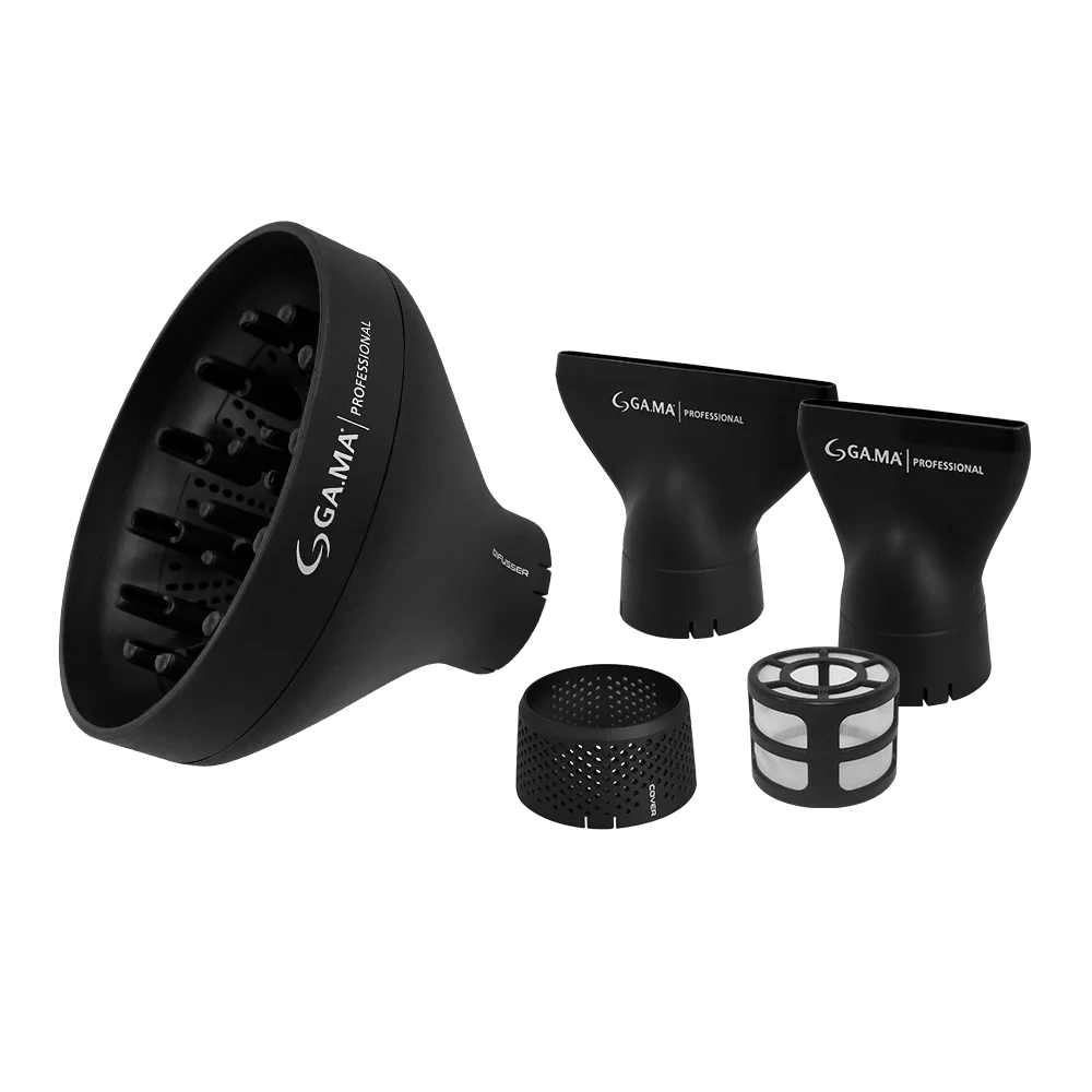 Kit Secador iQ Lite Black e Modelador Salon Curl 25mm 127V 4