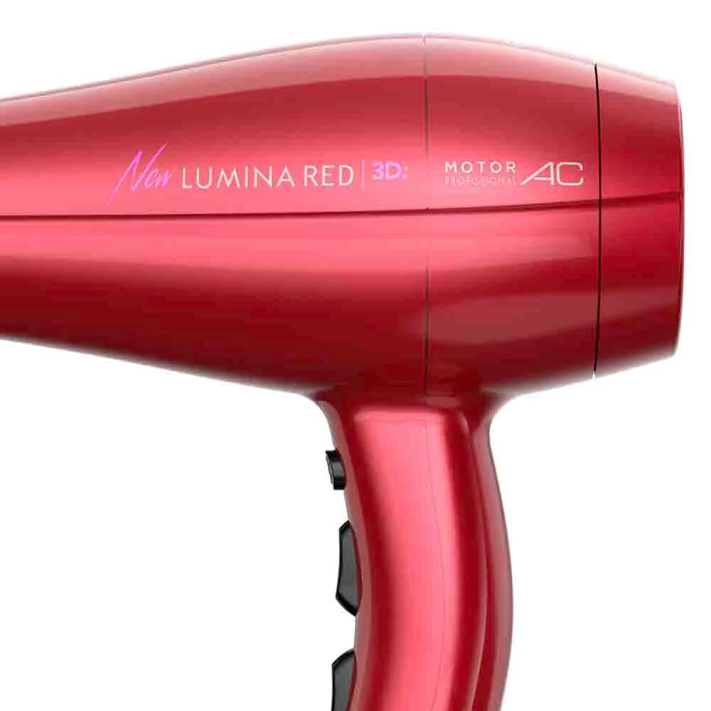 Secador De Cabelo New Lumina Red 3D 127V 3