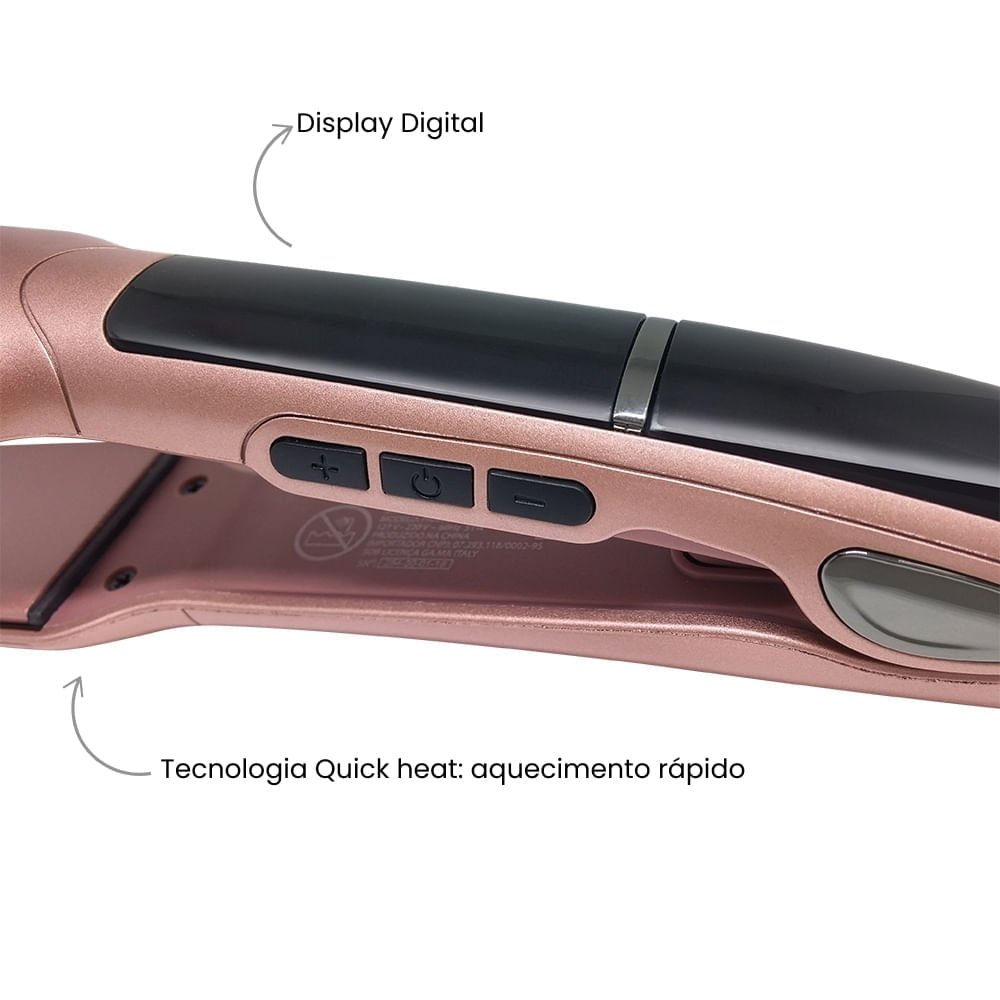 Prancha De Cabelo X-Wide Keration Pro Bivolt Bivolt 5