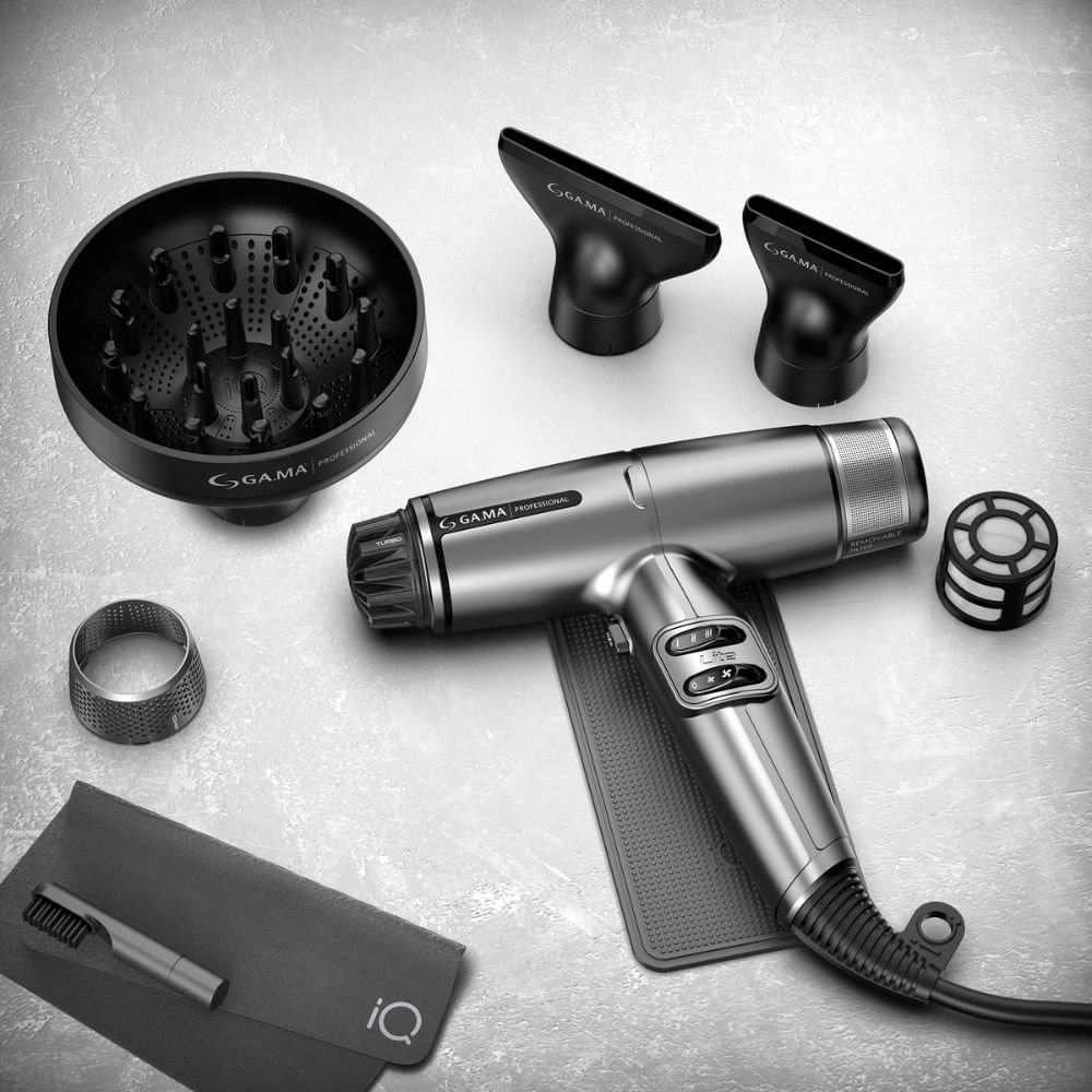Secador Professional iQ Lite Max Silver 220V 2