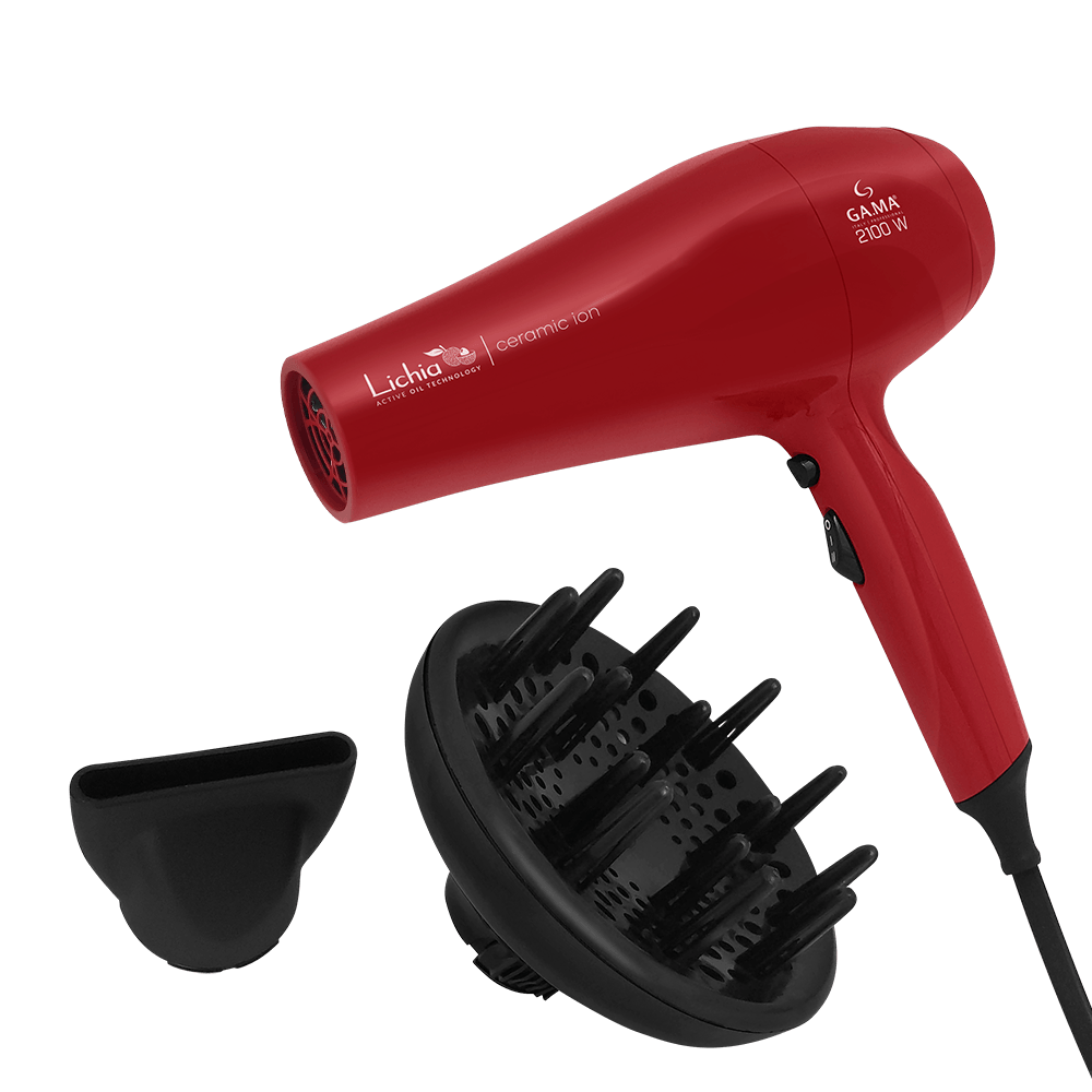 Kit Secador Lichia e Modelador Spirale Lichia 220V 4