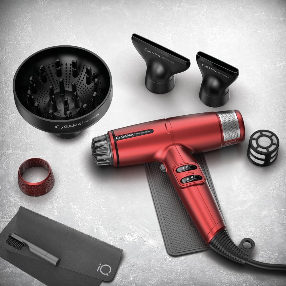 Secador Professional iQ Lite Max Red 127V 2