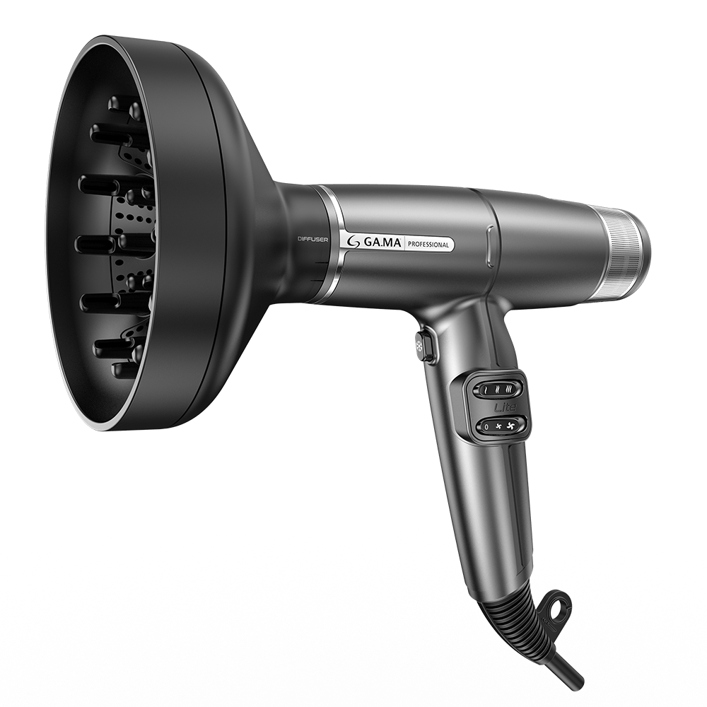 Secador de Cabelo GA.MA Professional iQ Lite Silver Cinza 9