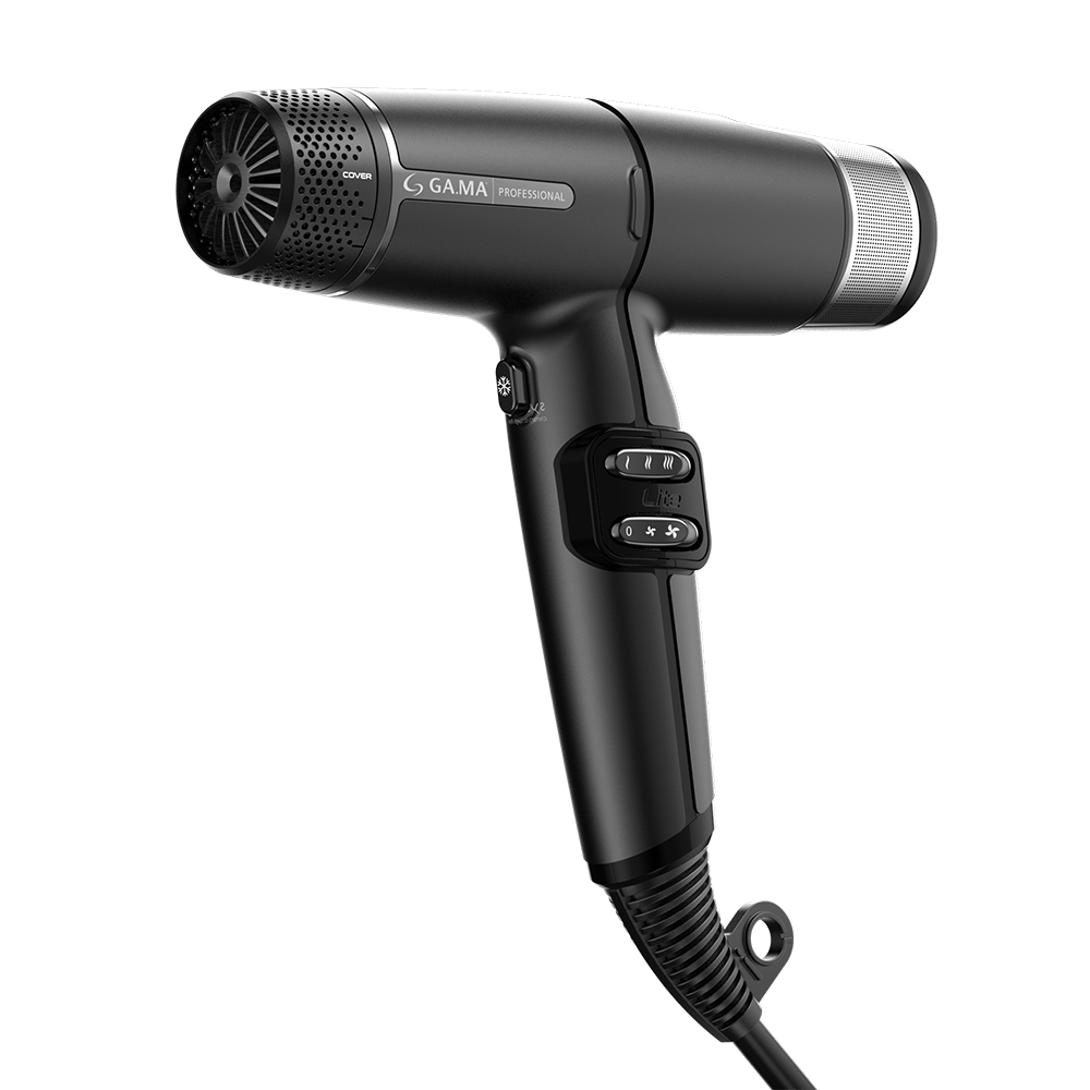 Kit Secador iQ Lite Max Black e Prancha Vera Ceramika 127V 3