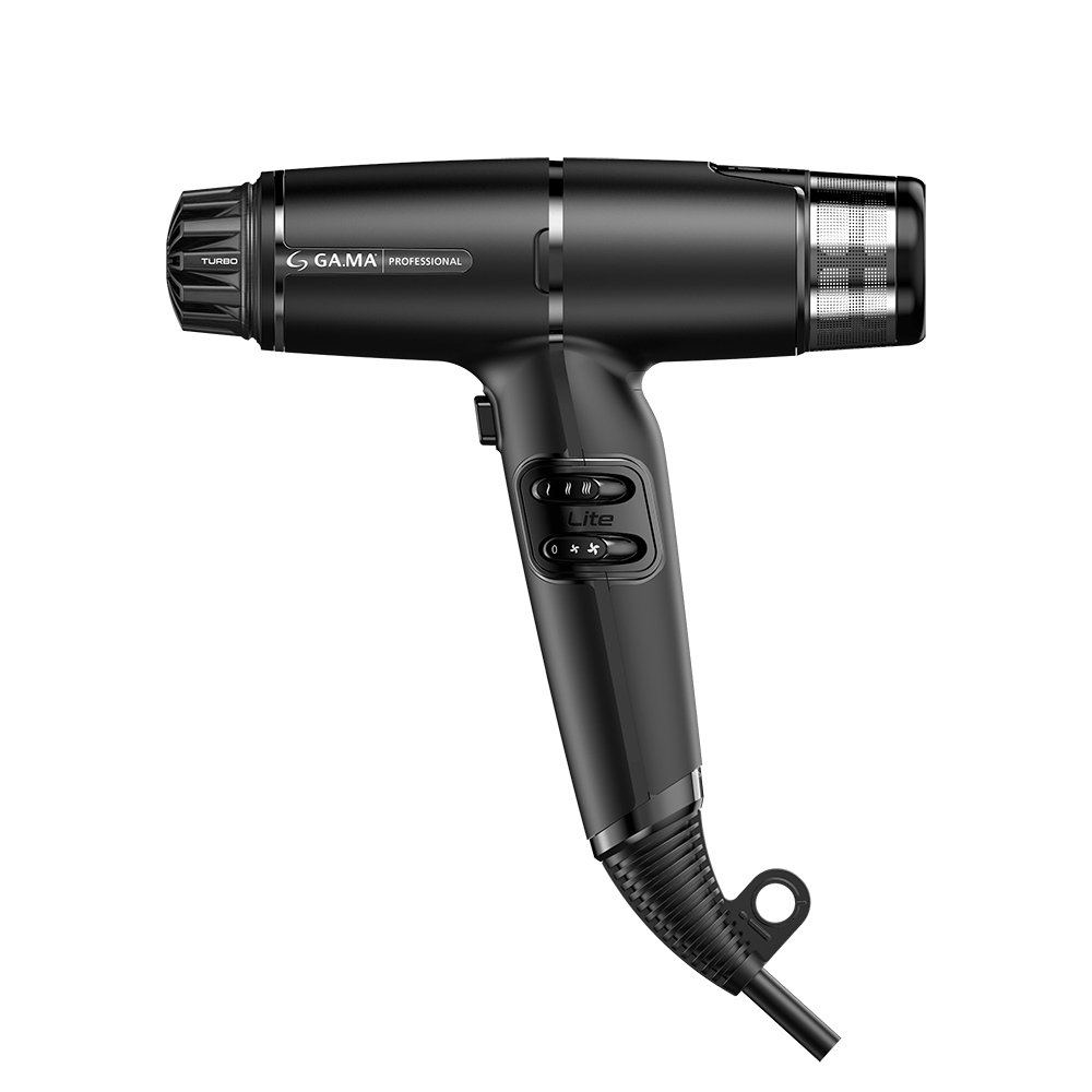 Kit Secador iQ Lite Max Black e Prancha Silk Chrome 220V 2