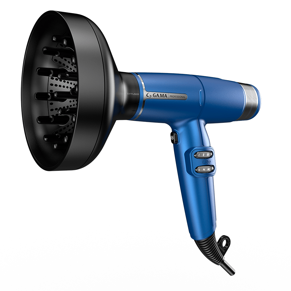 Secador de Cabelo GA.MA Professional iQ Lite Blue 127V 10