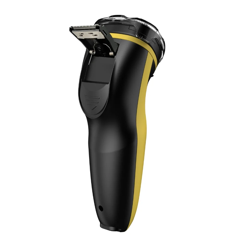 Barbeador 3 Lâminas GSH700 Sport USB Preto/Amarelo 2