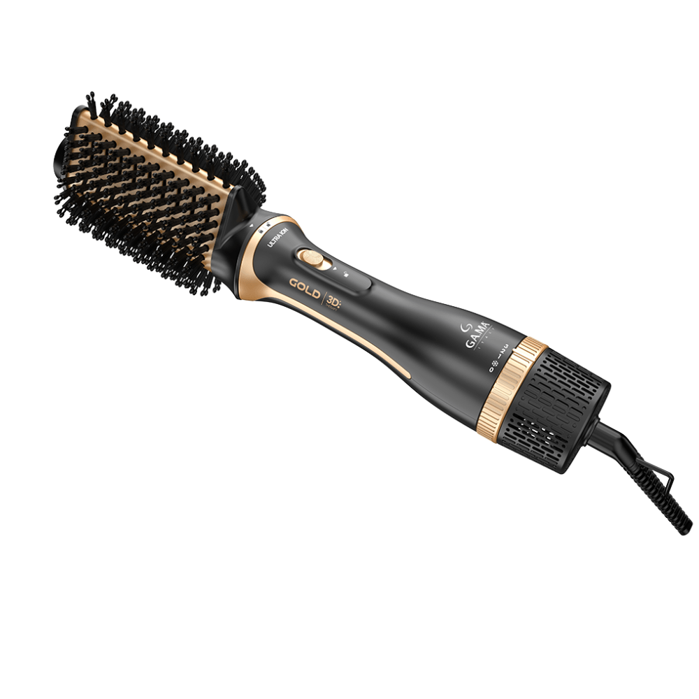 Escova Secadora 2 Cabeças Gold Ion Argan 3D Bivolt Bivolt 8