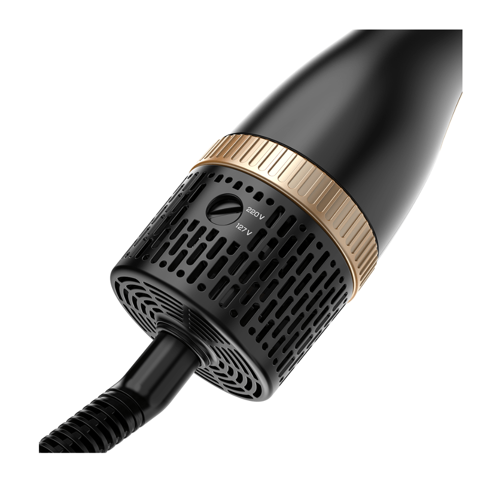 Escova Secadora 2 Cabeças Gold Ion Argan 3D Bivolt Bivolt 4