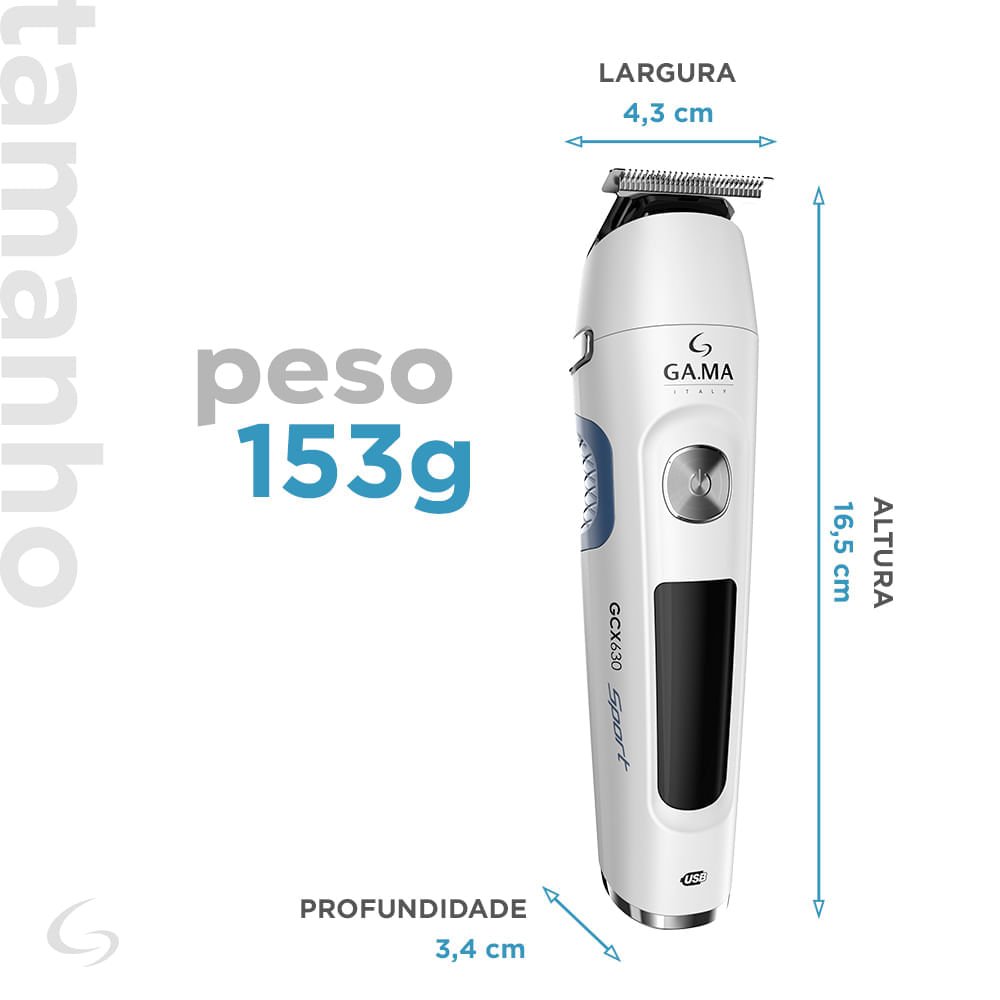 Multistyler Máquina GCX630 Sport W&D USB Branco 5