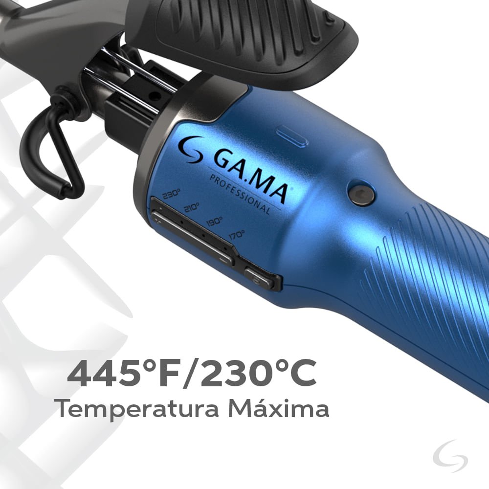 Modelador Professional Bravo 9mm Led Bivolt Azul 9