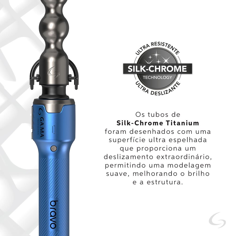 Modelador Professional Bravo Bubbles Bivolt Azul 7