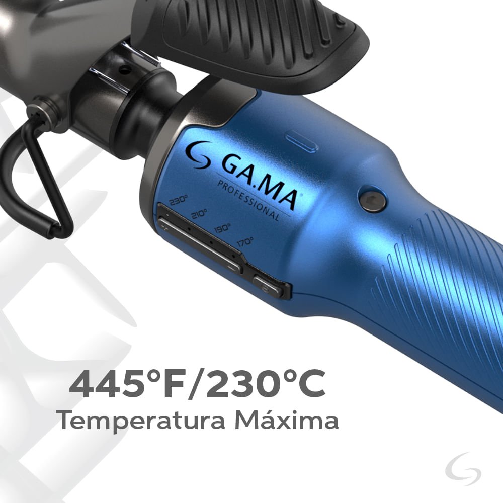 Modelador Professional Bravo 19mm Led Bivolt Azul 7