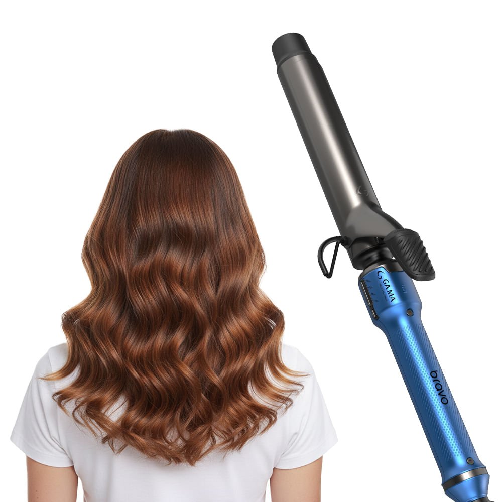 Modelador Professional Bravo 32mm Led Bivolt Azul 4