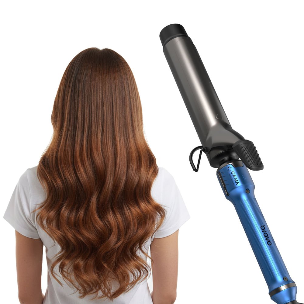 Modelador Professional Bravo 40mm Led Bivolt Azul 6