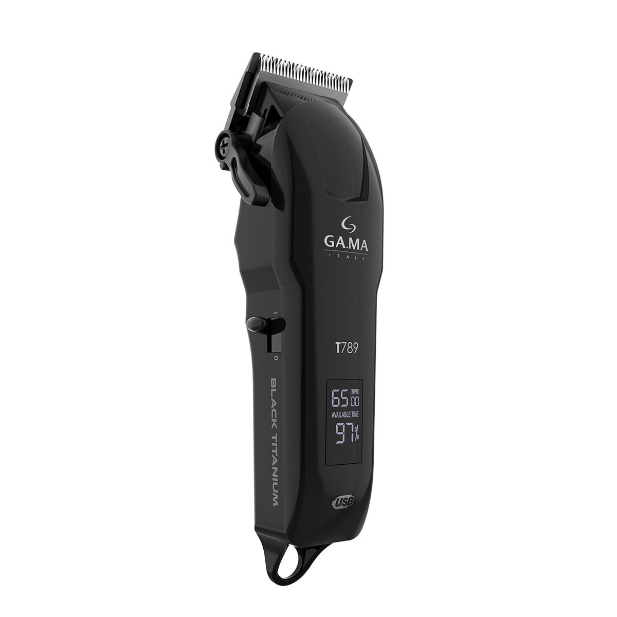Máquina de Corte GA.MA T789 Black Titanium USB Bivolt 1