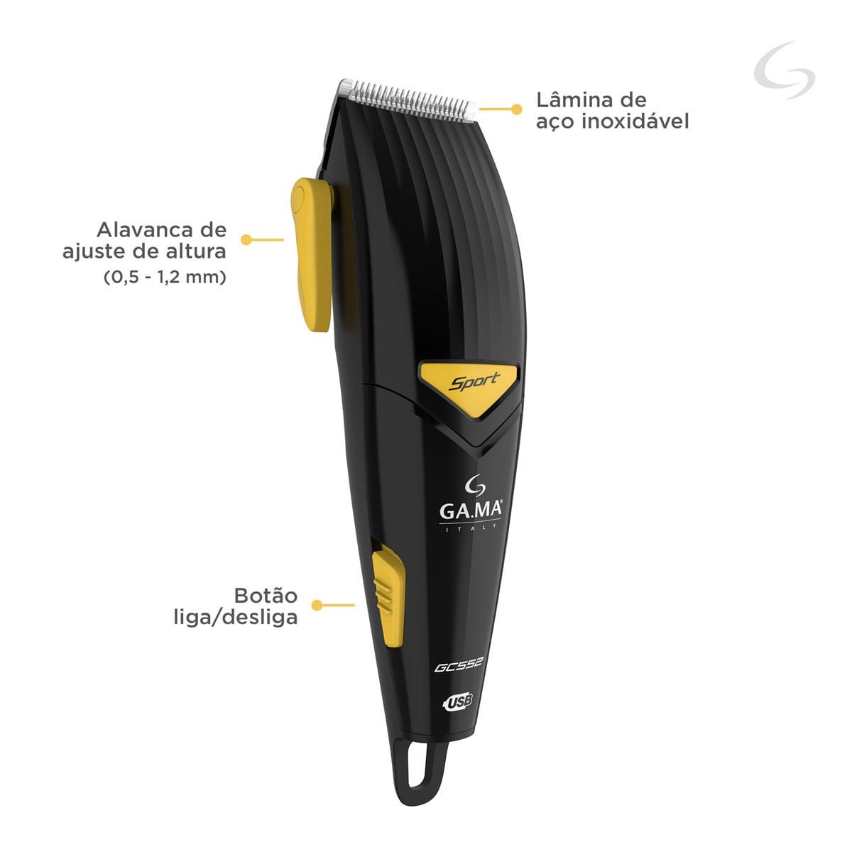 Máquina de Corte GA.MA GC552 Sport - USB Bivolt 2