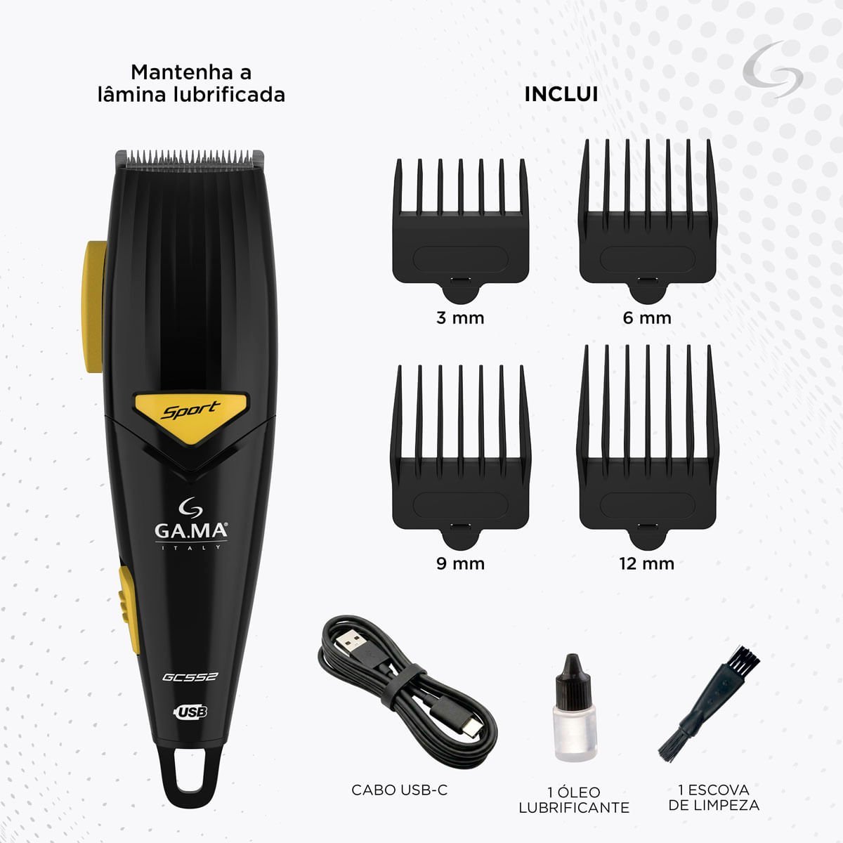 Máquina de Corte GA.MA GC552 Sport - USB Bivolt 3
