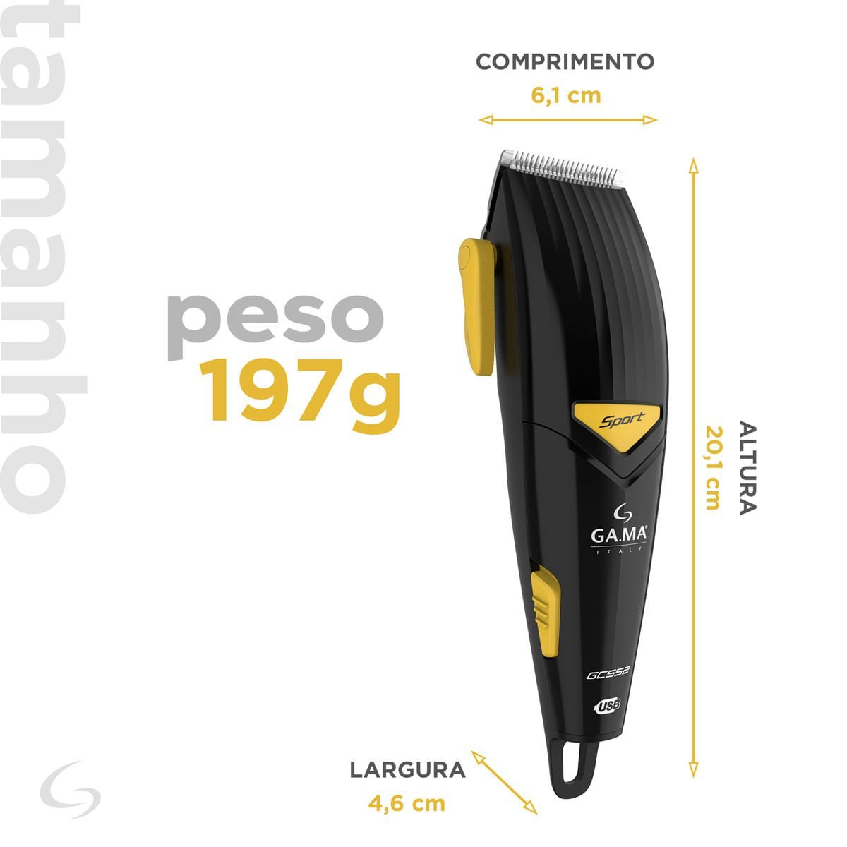 Máquina de Corte GA.MA GC552 Sport - USB Bivolt 6
