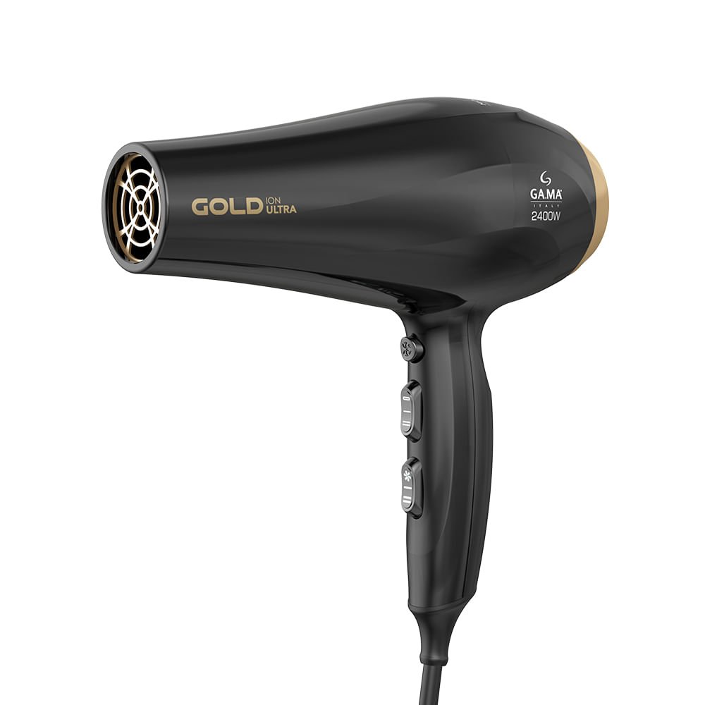 Secador de Cabelo GA.MA Gold Ion Ultra 2400W