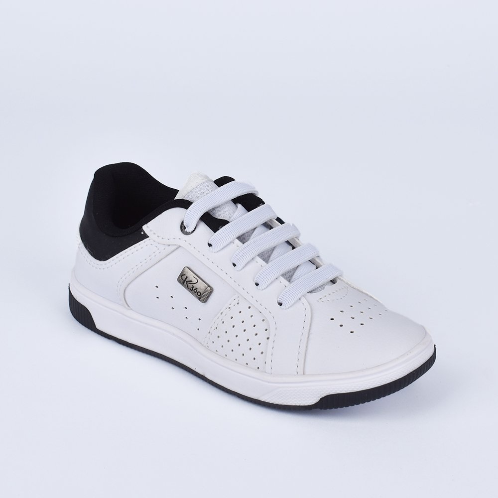 Tenis Infantil K360 Casual Conforto Branco - Leve e Atemporal Branco 2