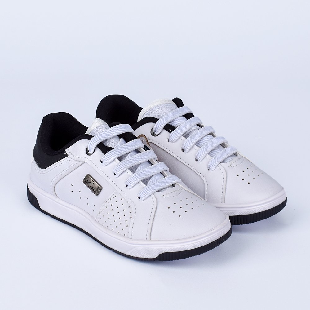 Tenis Infantil K360 Casual Conforto Branco - Leve e Atemporal Branco 3