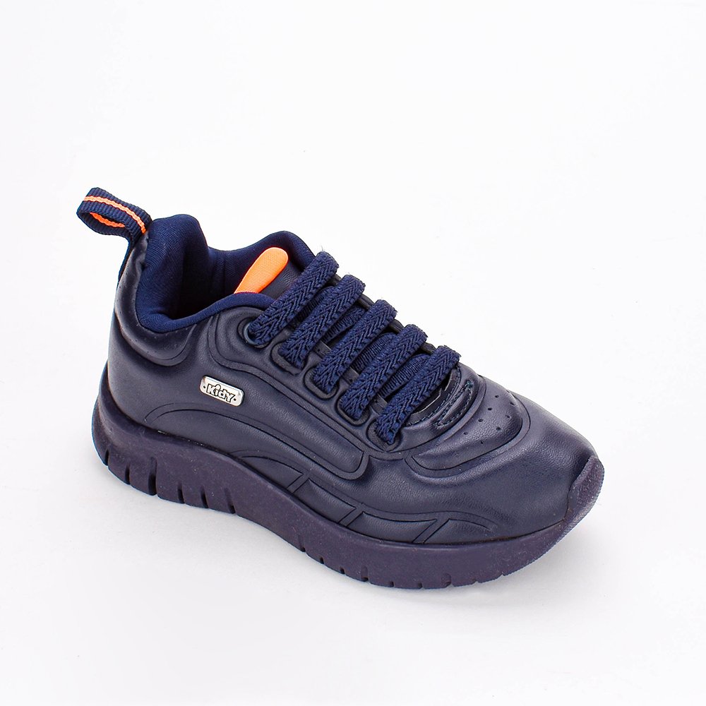 Tenis Infantil Menino Kidy Ultra Flex Calce Facil Azul Marinho Azul Marinho 2