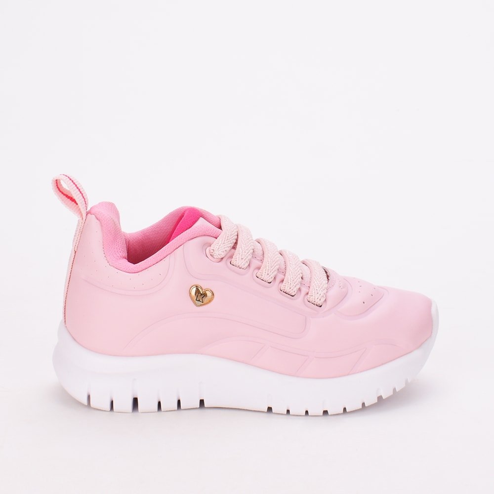Tenis Infantil Menina Kidy Ultra Flex Calce Facil Rosa