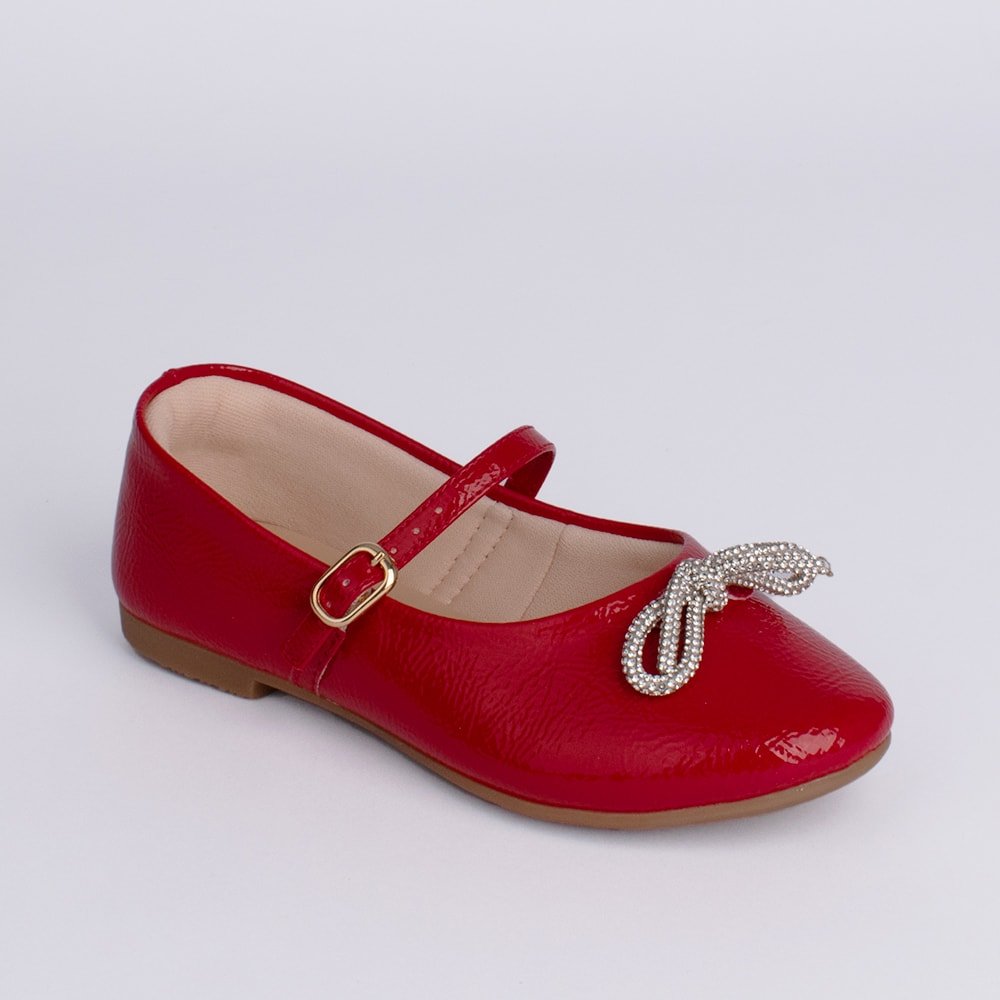 Sapatilha Kidy Soft Laco Vermelho Vermelho 1